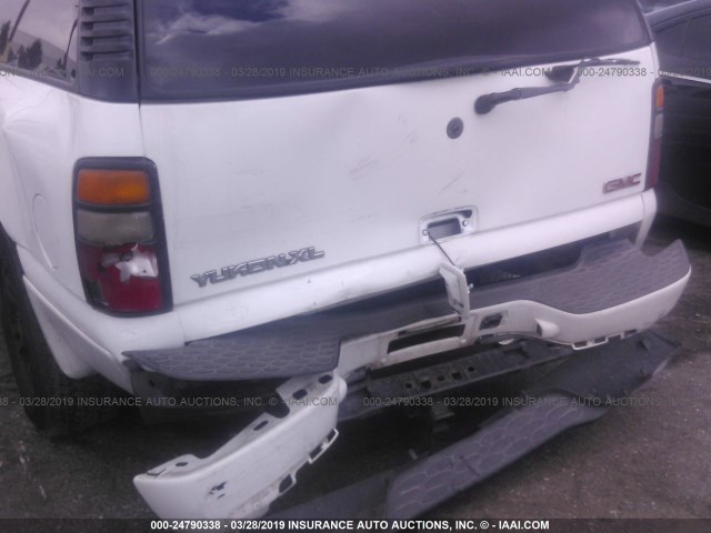 1GKFK66U94J313554 - 2004 GMC YUKON XL DENALI WHITE photo 6