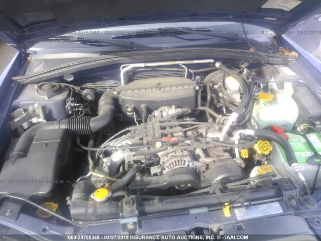 JF1SG65683H768406 - 2003 SUBARU FORESTER 2.5XS ლურჯი ფოტო 10