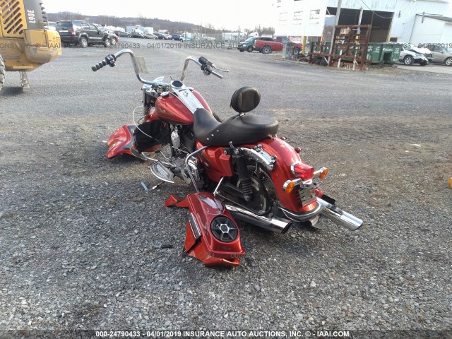 1HD1FBM15DB656379 - 2013 HARLEY-DAVIDSON FLHR ROAD KING RED photo 3