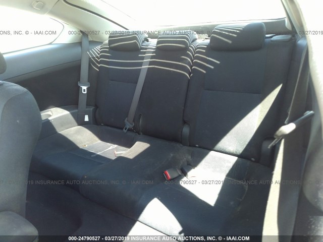 JTKDE177250037370 - 2005 TOYOTA SCION TC PURPLE photo 8