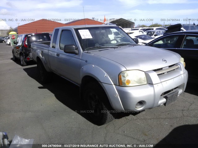 1N6ED26T74C438619 - 2004 NISSAN FRONTIER KING CAB XE V6 SILVER photo 1