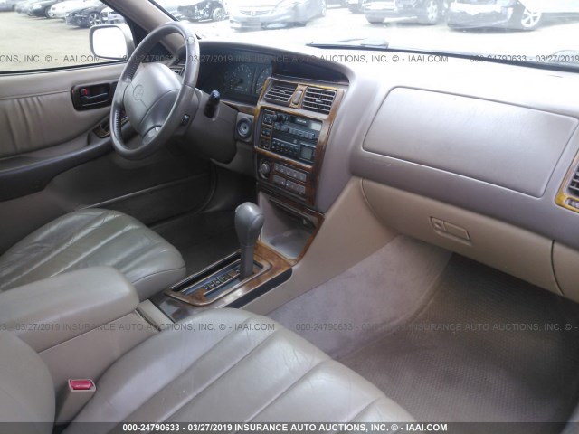 4T1BF12B4VU205828 - 1997 TOYOTA AVALON XL/XLS GOLD photo 5