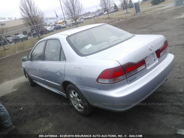 1HGCG66812A044001 - 2002 HONDA ACCORD EX/SE SILVER photo 3