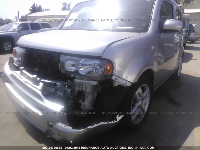 JN8AZ2KR5BT205403 - 2011 NISSAN CUBE S/SL/KROM SILVER photo 6