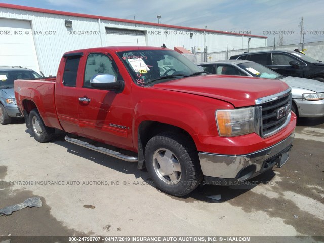 1GTEK19J07Z511943 - 2007 GMC NEW SIERRA K1500 RED photo 1