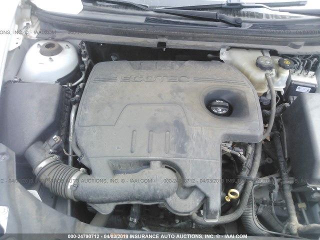 1G1ZC5EU1BF146391 - 2011 CHEVROLET MALIBU 1LT 白色 照片 10