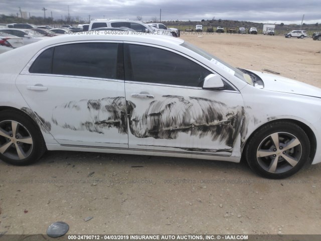 1G1ZC5EU1BF146391 - 2011 CHEVROLET MALIBU 1LT 白色 照片 6