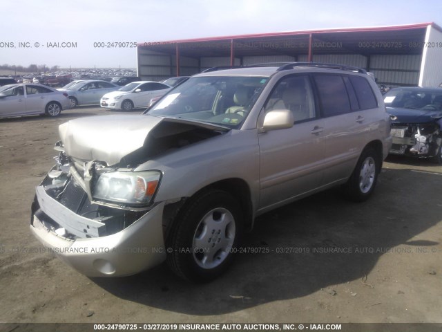 JTEEP21A570221037 - 2007 TOYOTA HIGHLANDER SPORT/LIMITED BROWN photo 2