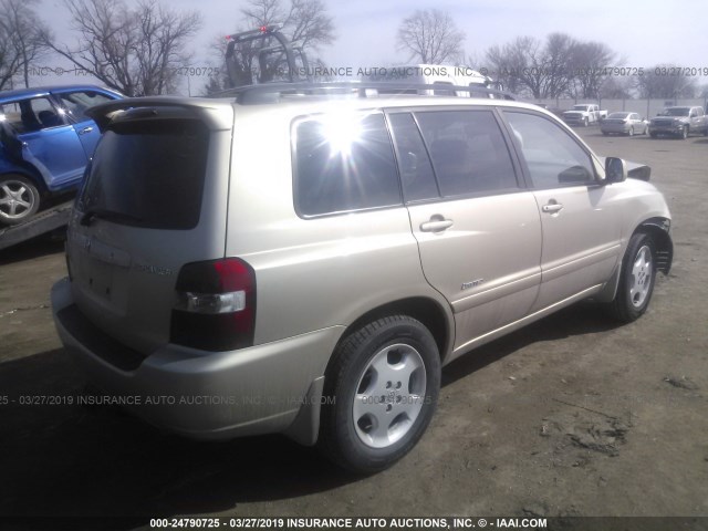 JTEEP21A570221037 - 2007 TOYOTA HIGHLANDER SPORT/LIMITED BROWN photo 4