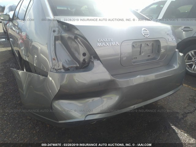 1N4BA41E37C808882 - 2007 NISSAN MAXIMA SE/SL SILVER photo 6