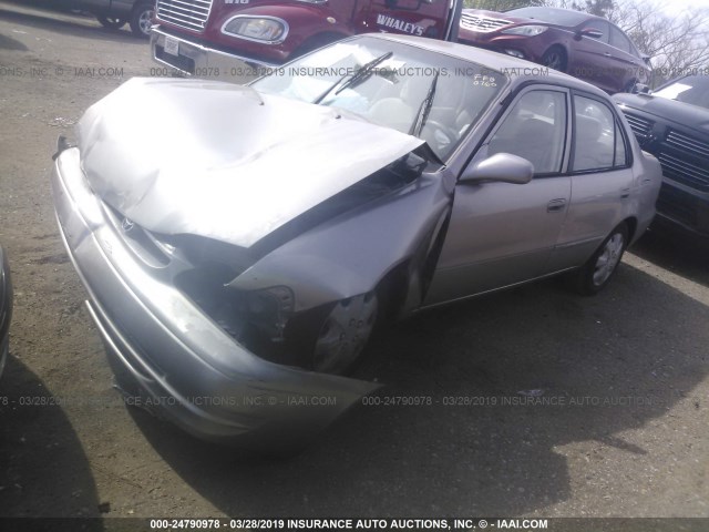 1NXBR18E0WZ110760 - 1998 TOYOTA COROLLA VE/CE/LE SILVER photo 2