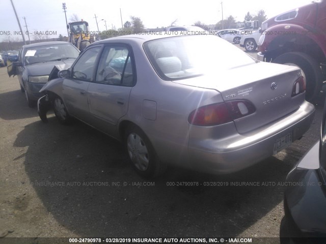 1NXBR18E0WZ110760 - 1998 TOYOTA COROLLA VE/CE/LE SILVER photo 3