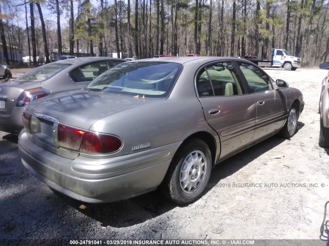1G4HR54K7YU109721 - 2000 BUICK LESABRE LIMITED GOLD photo 4