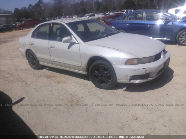 4A3AA46GX2E141870 - 2002 MITSUBISHI GALANT ES/LS WHITE photo 1