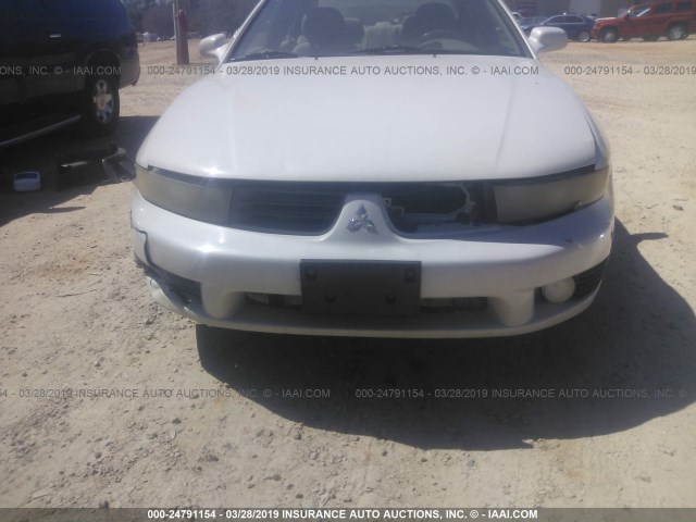 4A3AA46GX2E141870 - 2002 MITSUBISHI GALANT ES/LS WHITE photo 6