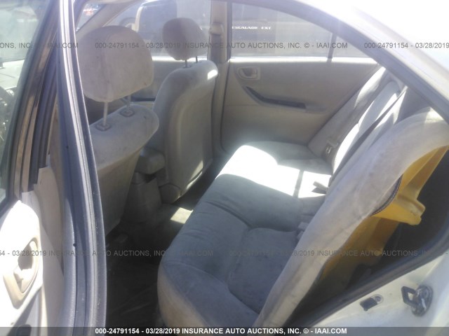 4A3AA46GX2E141870 - 2002 MITSUBISHI GALANT ES/LS WHITE photo 8