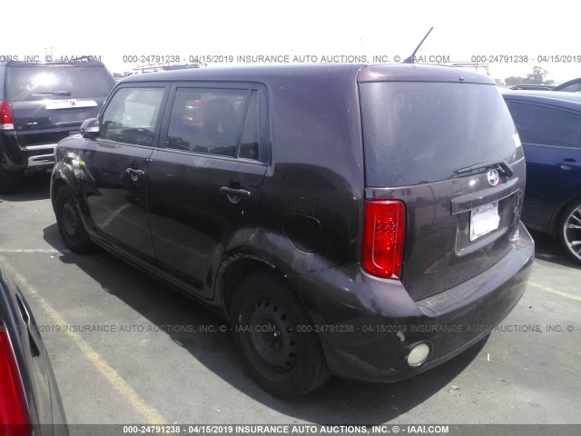 JTLKE50E291062904 - 2009 TOYOTA SCION XB 勃艮第红 照片 3