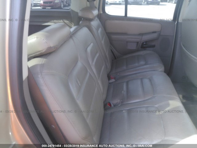 1FMZU63E42ZA97591 - 2002 FORD EXPLORER XLT GOLD photo 8