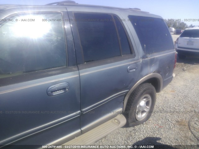 1FMRU17W91LA78168 - 2001 FORD EXPEDITION EDDIE BAUER Navy photo 6