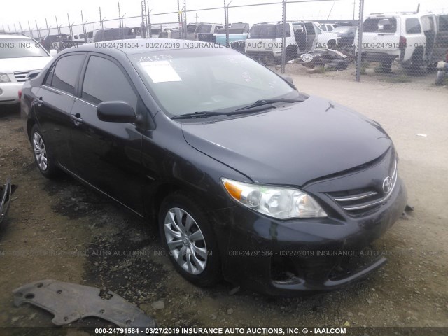 5YFBU4EE1DP101763 - 2013 TOYOTA COROLLA S/LE GRAY photo 1