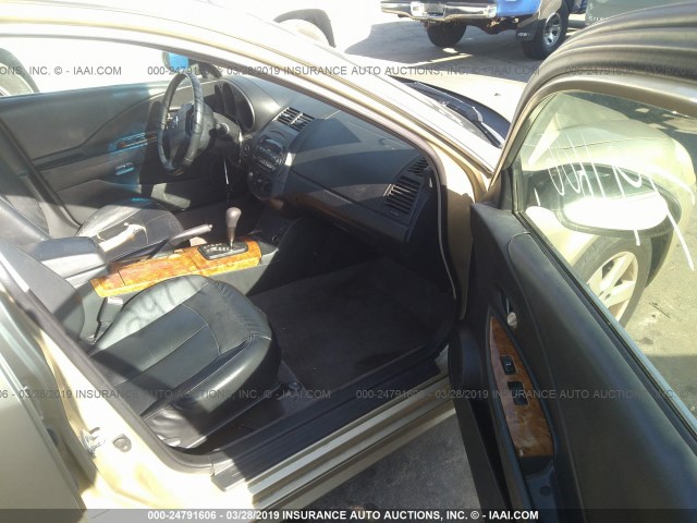 1N4AL11D02C206879 - 2002 NISSAN ALTIMA S/SL GOLD photo 5