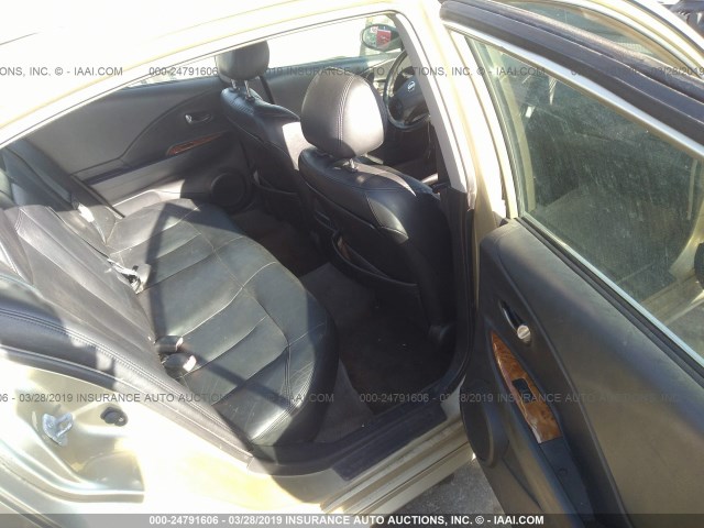 1N4AL11D02C206879 - 2002 NISSAN ALTIMA S/SL GOLD photo 8