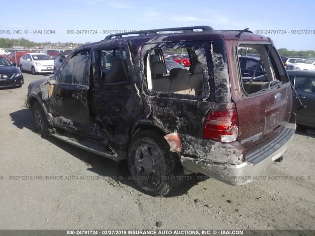 1FMPU17546LA94445 - 2006 FORD EXPEDITION EDDIE BAUER PURPLE photo 3