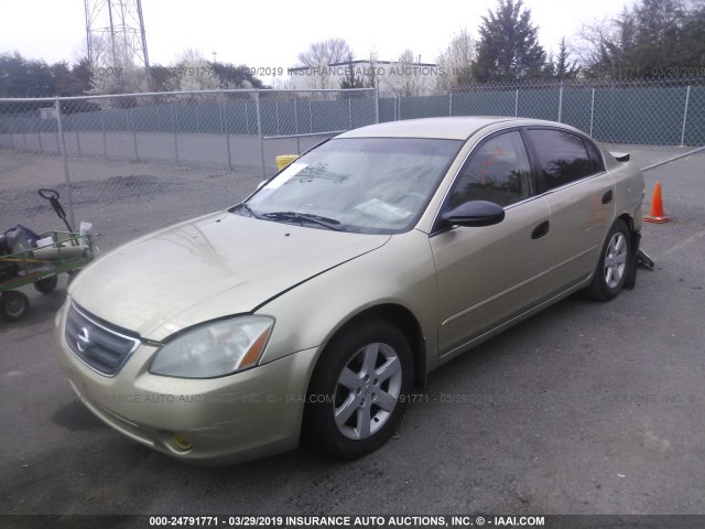 1N4AL11D72C156689 - 2002 NISSAN ALTIMA S/SL GOLD photo 2