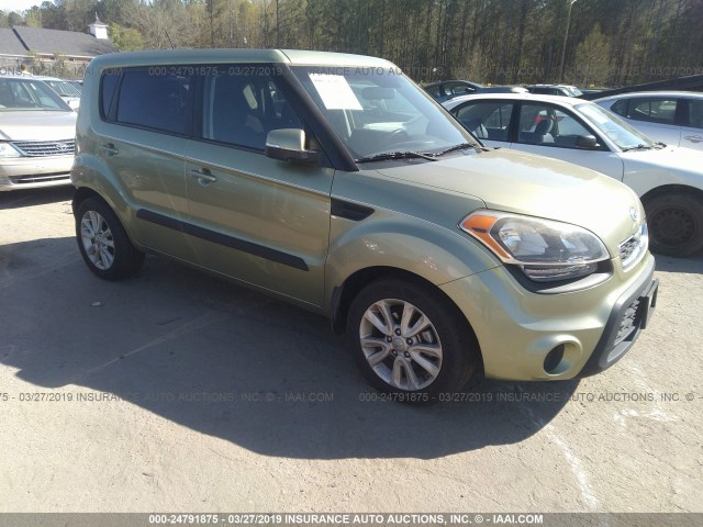 KNDJT2A67C7378421 - 2012 KIA SOUL +/!/SPORT GREEN photo 1