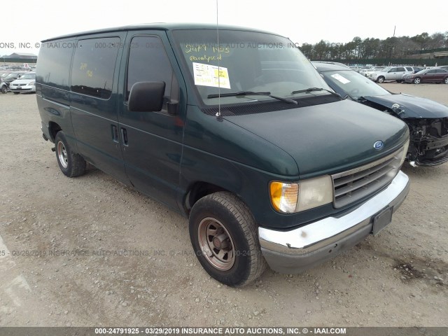 1FTEE14YXRHB57949 - 1994 FORD ECONOLINE E150 VAN GREEN photo 6