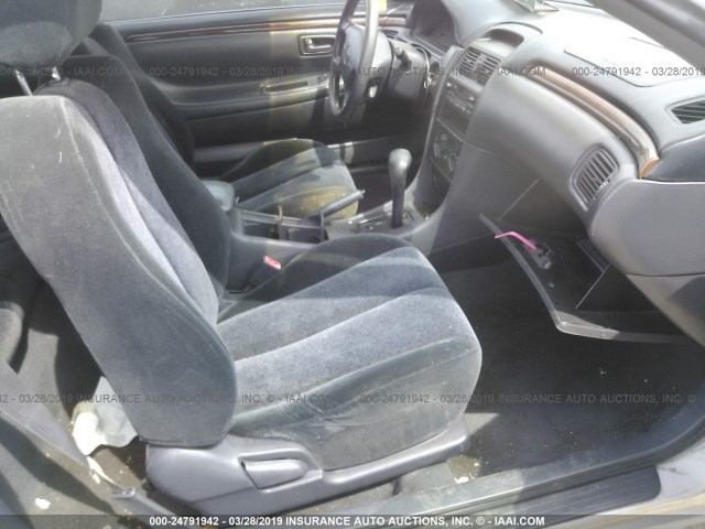 2T1CG22P4XC254440 - 1999 TOYOTA CAMRY SOLARA SE SILVER photo 5