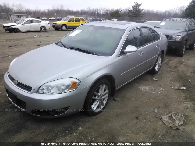 2G1WU583481229834 - 2008 CHEVROLET IMPALA LTZ GRAY photo 2