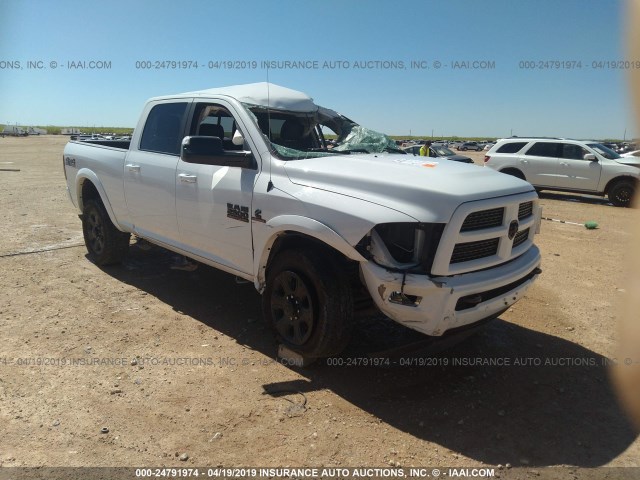 3C6UR5FL8HG571109 - 2017 RAM 2500 LARAMIE WHITE photo 1