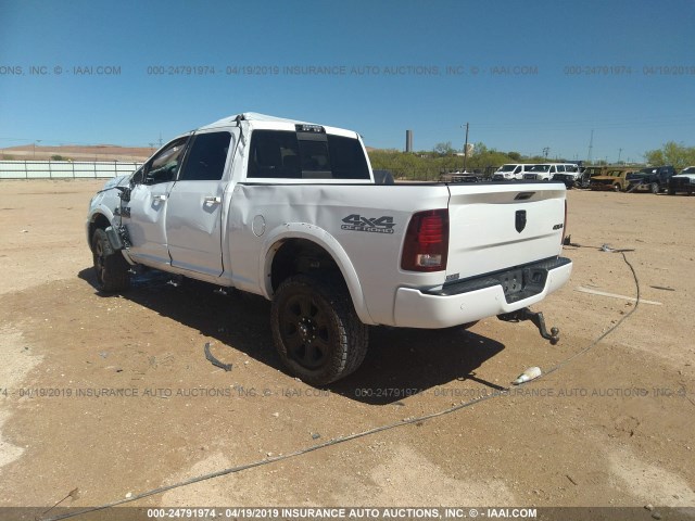 3C6UR5FL8HG571109 - 2017 RAM 2500 LARAMIE WHITE photo 3