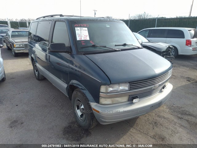 1GNDM19W9XB152044 - 1999 CHEVROLET ASTRO BLUE photo 1