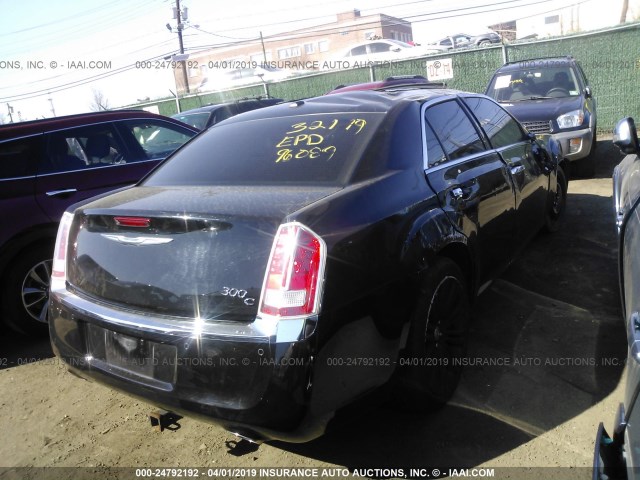 2C3CA6CT8BH596089 - 2011 CHRYSLER 300C BLACK photo 4