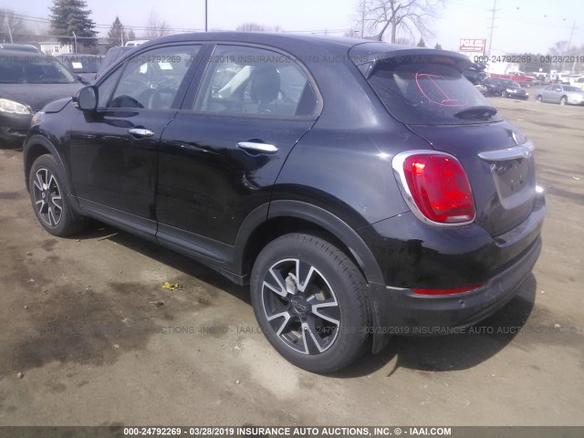 ZFBCFYABXHP540083 - 2017 FIAT 500X POP BLACK photo 3