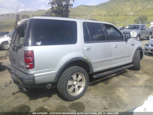 1FMRU156XYLB40593 - 2000 FORD EXPEDITION XLT GRAY photo 4