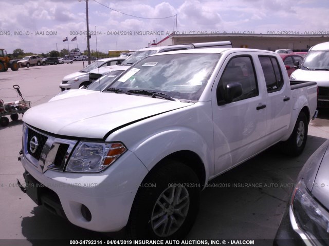 1N6AD0ER1KN733497 - 2019 NISSAN FRONTIER S/SV/SL/DESERT RUNNER WHITE photo 2