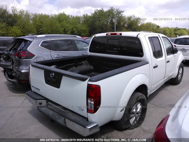 1N6AD0ER1KN733497 - 2019 NISSAN FRONTIER S/SV/SL/DESERT RUNNER WHITE photo 4