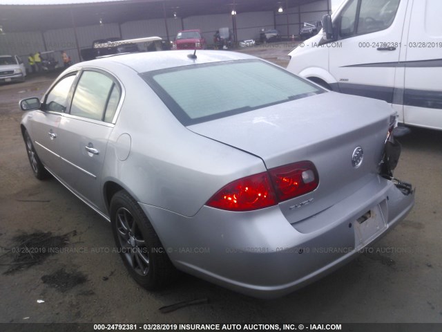 1G4HD57256U174252 - 2006 BUICK LUCERNE CXL SILVER photo 3