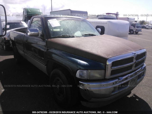 1B7KC26W9VJ599893 - 1997 DODGE RAM 2500 GREEN photo 1