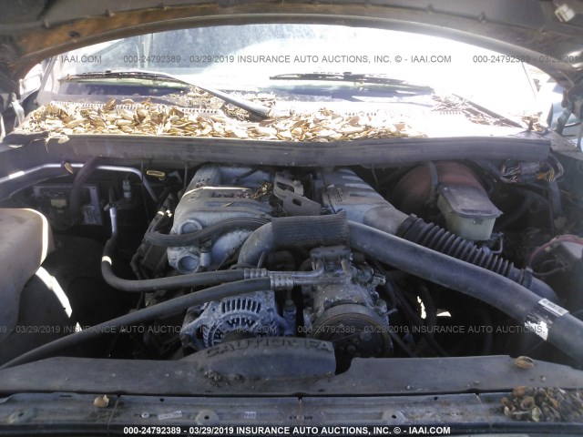 1B7KC26W9VJ599893 - 1997 DODGE RAM 2500 GREEN photo 10