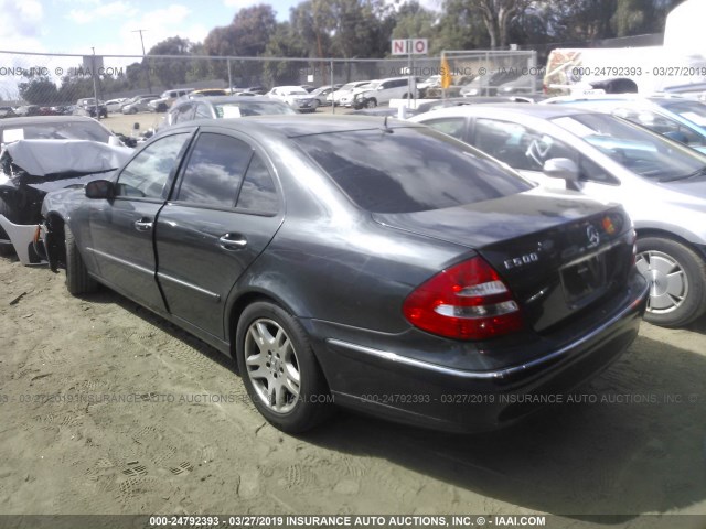 WDBUF65J54A600970 - 2004 MERCEDES-BENZ E 320 BLACK photo 3