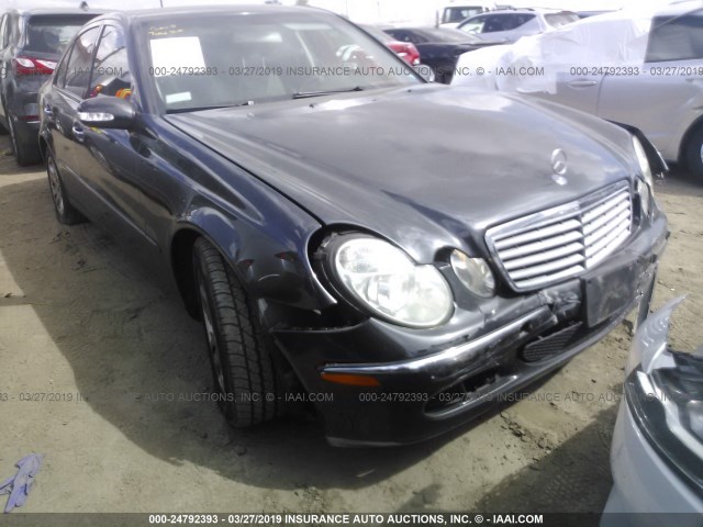 WDBUF65J54A600970 - 2004 MERCEDES-BENZ E 320 BLACK photo 6