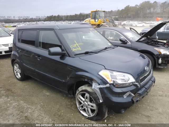 KNDJT2A22B7242774 - 2011 KIA SOUL +/!/SPORT BLUE photo 1