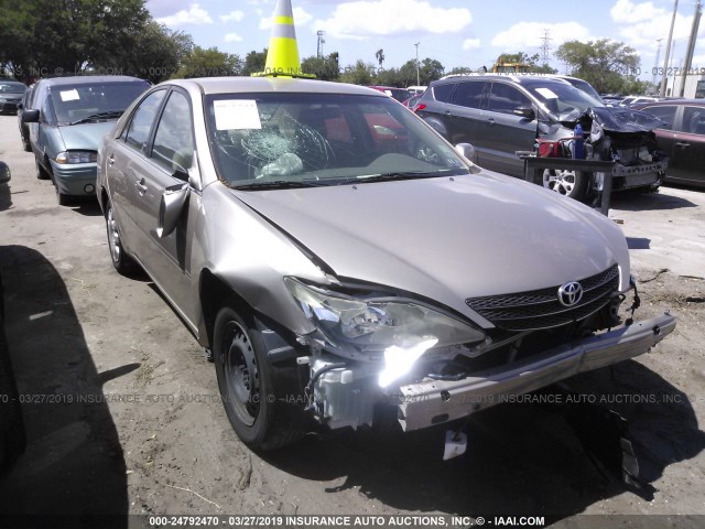 JTDBE32K130242553 - 2003 TOYOTA CAMRY LE/XLE Қоңыр фото 1