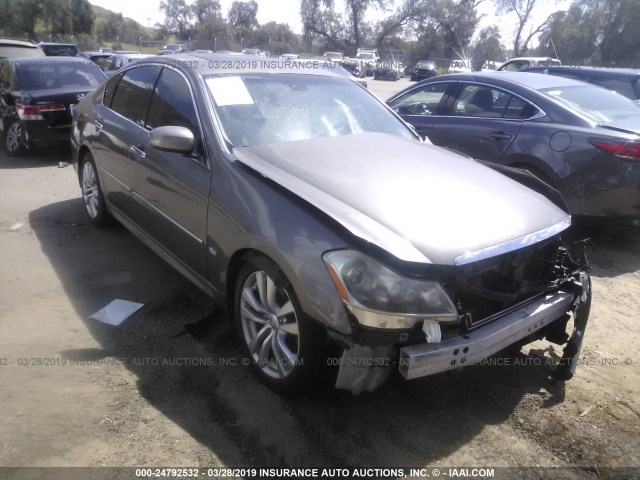 JNKCY01E09M802889 - 2009 INFINITI M35 SPORT GRAY photo 1