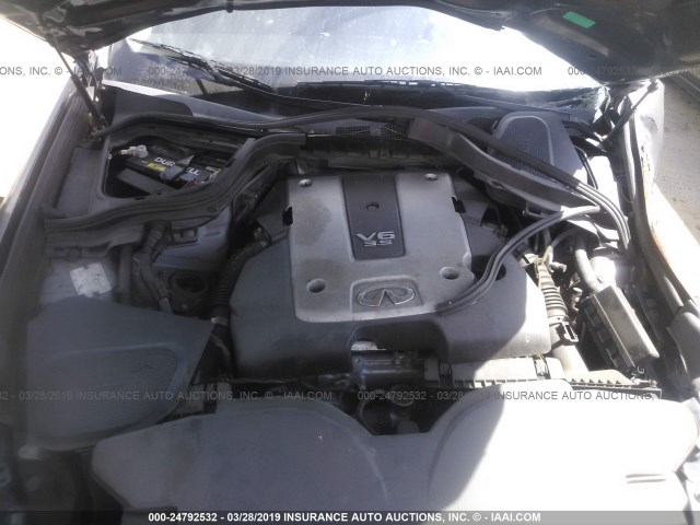 JNKCY01E09M802889 - 2009 INFINITI M35 SPORT GRAY photo 10