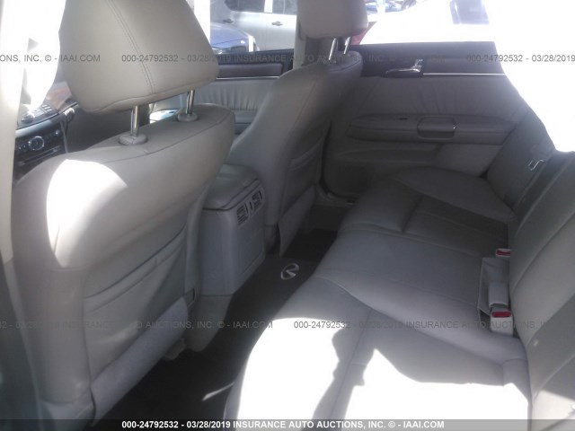 JNKCY01E09M802889 - 2009 INFINITI M35 SPORT GRAY photo 8